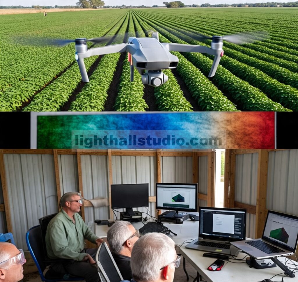 Mengevaluasi citra RGB dan multispektral yang ditangkap UAV sebagai proksi untuk penilaian visual bercak daun pada kacang tanah yang dibudidayakan