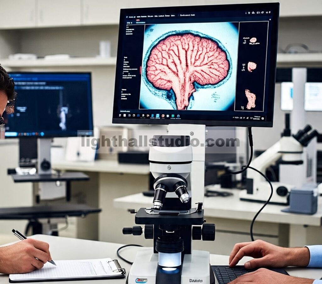 Dari gambar histologi slide utuh yang didigitalkan hingga penemuan biomarker: Sebuah protokol untuk analisis fitur buatan tangan dalam patologi kanker otak