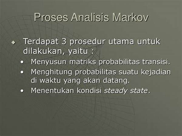 Markov Proses